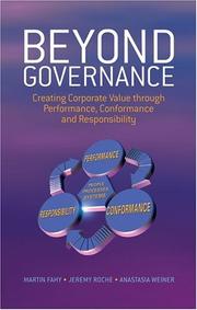 Cover of Beyond governance by M. Fahy