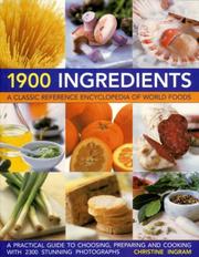 Cover of 1900 Ingredients by Christine Ingram