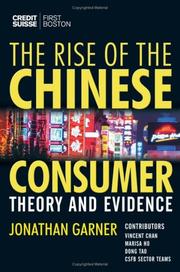 Cover of The rise of the Chinese consumer by Jonathan Garner