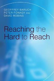 Front cover of Reaching the hard to reach by Geoff Baruch