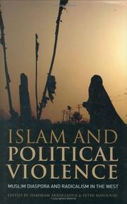 Cover of Islam and political violence by Shahram Akbarzadeh