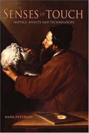 Front cover of The Senses of Touch by Mark Paterson