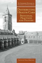 Front cover of Distributing Healthcare by Niall MacLean