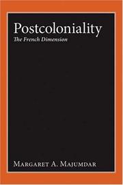 Cover of Postcoloniality by Margaret A. Majumdar