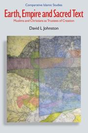 Front cover of Earth, Empire and Sacred Text by David L. Johnston