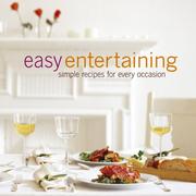 Cover of Easy Entertaining by Ryland Peters & Small