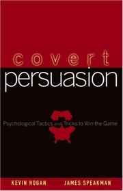 Cover of Covert persuasion by Kevin Hogan