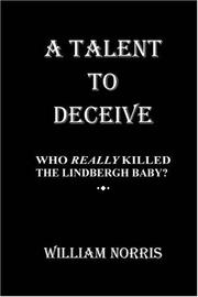 Cover of A Talent to Deceive by William Norris