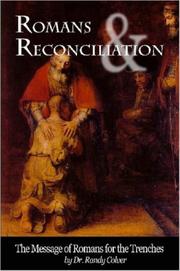 Cover of Romans & Reconciliation by Dr. Randy, Colver