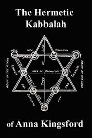 Front cover of The Hermetic Kabbalah of Anna Kingsford by Anna Kingsford
