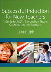 Cover of Successful induction for new teachers by Sara Bubb