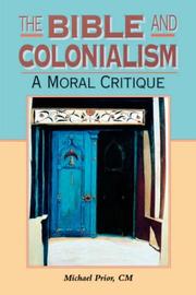 Cover of The Bible and Colonialism by Michael Prior