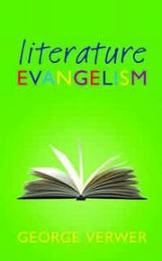 Front cover of Literature evangelism by George Verwer