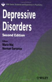 Cover of Depressive disorders by Mario Maj
