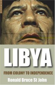 Cover of Libya by Ronald Bruce St John
