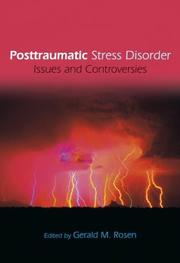 Cover of Posttraumatic Stress Disorder by Gerald Rosen