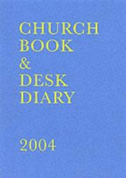 Front cover of The Church Book and Desk Diary 2004 (Diary) by Unknown