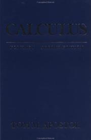 Cover of Calculus by Tom M. Apostol