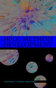 Cover of Practical HPLC method development by Lloyd R. Snyder