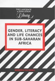 Front cover of Gender, Literacy and Life Chances in Sub-Saharan Africa by Benedicta Egbo