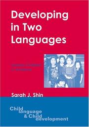 Cover of Developing in Two Languages by Sarah J. Shin
