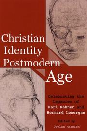 Front cover of Christian Identity in a Postmodern Age by Declan Marmion