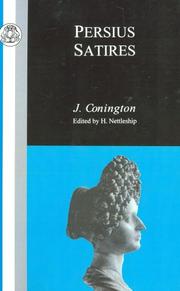 Cover of Persius by Aulus Persius Flaccus