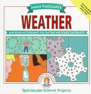 Cover of Janice VanCleave's Weather by Janice Pratt VanCleave
