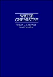 Front cover of Water chemistry by Vernon L. Snoeyink