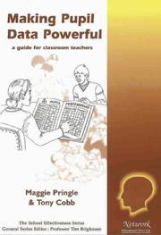 Cover of Making pupil data powerful by Maggie Pringle