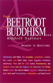 Cover of From Beetroot to Buddhism by Rudolf Steiner