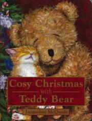 Front cover of Cosy Christmas with Teddy Bear by Jacqueline McQuade