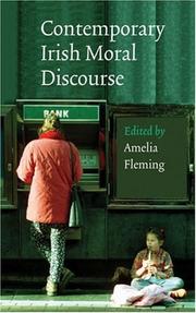 Front cover of Contemporary Irish Moral Discourse by Amelia Fleming