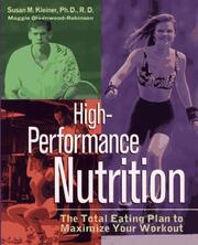 Cover of High-performance nutrition by Susan M. Kleiner