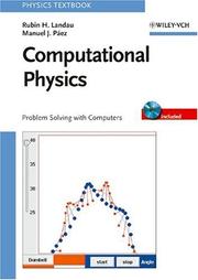 Cover of Computational physics by Rubin H. Landau