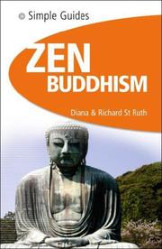 Front cover of Zen Buddhism by St. Ruth, Diana/ St. Ruth, Richard