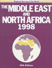 Front cover of MIDDLE EAST & NO AFRICA 1998 (44th ed) by 1998 44ed