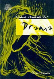 Front cover of The Student Handbook for Drama by Brian McGuire