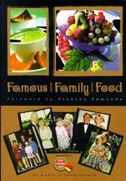 Front cover of Famous family foods by Frances Edmonds