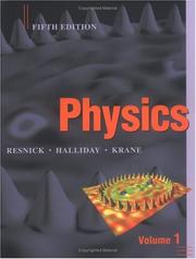 Front cover of Fundamentals of Physics by Robert Resnick