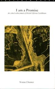 Front cover of I Am a Promise by Yvonne Channer