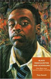 Cover of Black Masculinities and Schooling by Tony Sewell