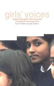 Front cover of Girls' voices by Leora Cruddas