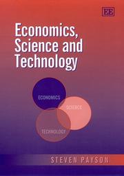 Cover of Economics, Science and Technology (Elgar Monographs) by Steven Payson