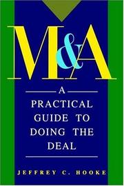 Cover of M & A by Jeffrey C. Hooke