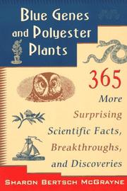 Front cover of Blue Genes & Polyester Plants by Sharon Bertsch McGrayne