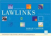 Cover of Lawlinks by Carter