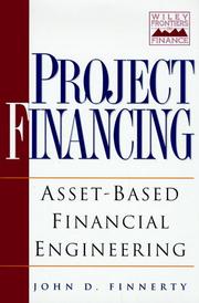 Cover of Project financing by John D. Finnerty