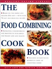 Front cover of The food combining cookbook by Patrizia Diemling