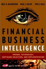 Cover of Financial business intelligence by Nils Rasmussen